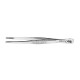 RVS micro pincet met ronde punt 16cm