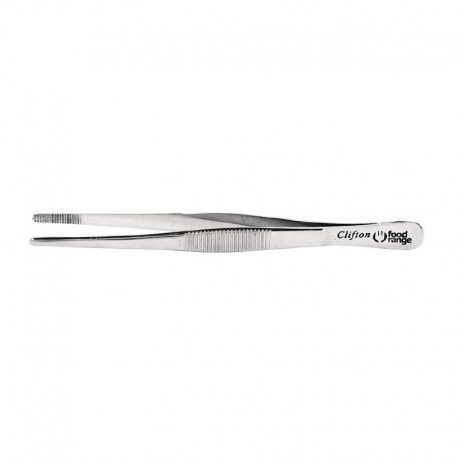RVS micro pincet met ronde punt 16cm