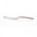 RVS sushi pincet met ronde punt 14cm
