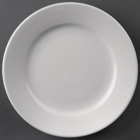 Athena Hotelware borden met brede rand 16,5cm