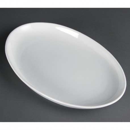 Olympia Whiteware diepe ovale schaal 36,5 x 23,5cm