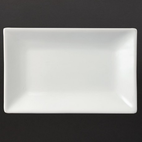 Olympia Whiteware rechthoekige serveerschalen 20 x 13cm