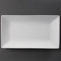 Olympia Whiteware rechthoekige serveerschalen 31 x 18cm