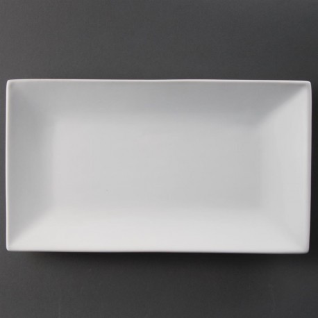 Olympia Whiteware rechthoekige serveerschalen 31 x 18cm