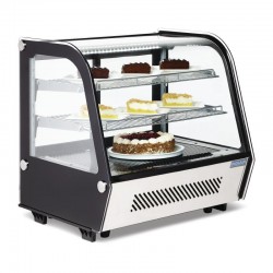 Polar tafelmodel gekoelde vitrine 120ltr