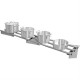 Vogue RVS wandplank 150cm