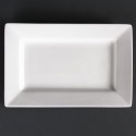 Olympia Lumina rechthoekige schalen met brede rand 20x13cm