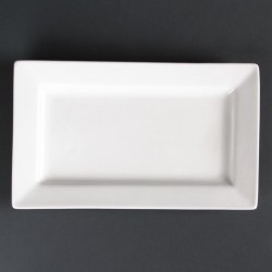 Lumina rechthoekige schalen met brede rand 25,7 x 15,5cm