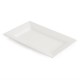 Lumina rechthoekige schalen met brede rand 25,7 x 15,5cm