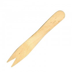 Plastico houten frites vork