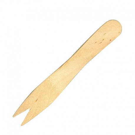 Plastico houten frites vork