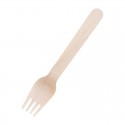 Fiesta Green biologisch afbreekbare houten vorken 15,5cm