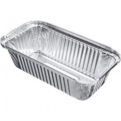 Fiesta aluminium afhaalbakje 201 x 109mm 69cl