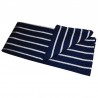 Vogue theedoek met slagersstreep blauw-wit