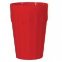Olympia Kristallon polycarbonaat bekers 14,2cl rood