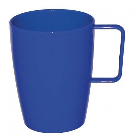 Kristallon beker met oor 28cl blauw