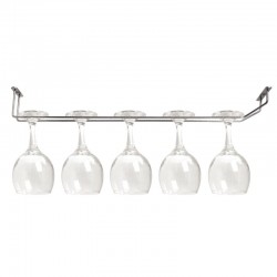Olympia glazenrek verchroomd 61cm