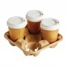 Draagtrays voor 4 bekers