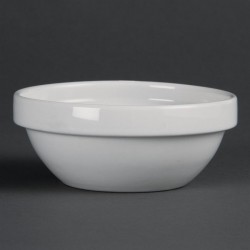 Olympia wit stapelbare kom 11cm