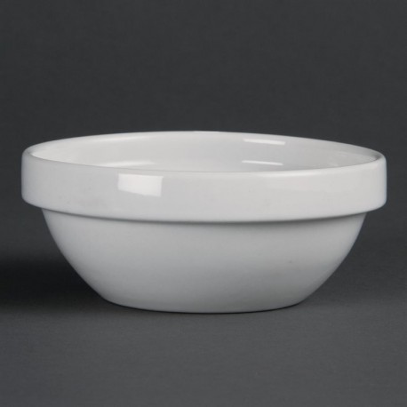 Olympia wit stapelbare kom 11cm