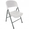 Bolero opklapbare stoelen wit