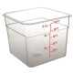 Vogue polycarbonaat voedseldoos vierkant 5,5ltr