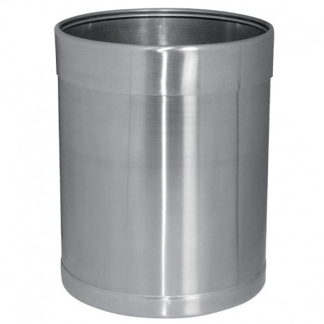 Bolero RVS prullenbak 10,2ltr