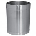 Bolero RVS prullenbak 10,2L