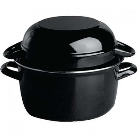 Olympia emaillen mosselpan 0,5kg porties