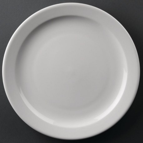 Athena Hotelware borden met smalle rand 25,8cm