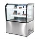 Polar gekoelde vitrine met gebogen glas 270 liter