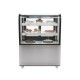 Polar gekoelde vitrine met gebogen glas 270 liter