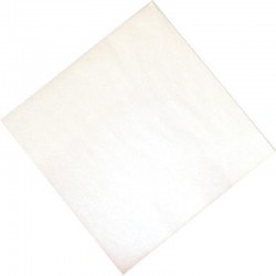 Papieren servetten wit 33x33cm
