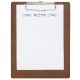 Olympia houten menu klembord A5