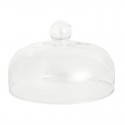 Olympia glazen kap met greep 26cm