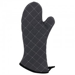 Vogue brandvertragende ovenwant grijs 43cm