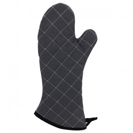 Vogue brandvertragende ovenwant grijs 43cm