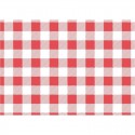 Rood Gingham vetvrij papier 31x38cm