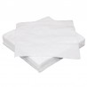 Fiesta cocktailservetten wit 25x25cm