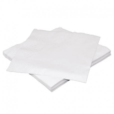 Fiesta lunchservetten wit 30cm 2000 stuks