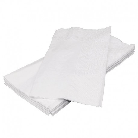 Fiesta dinerservetten wit 40cm 2000 stuks