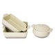 Olympia ronde braadpan crème en taupe 1,8ltr