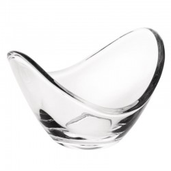 Olympia ovale glazen dipschaal 9cm