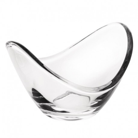 Olympia ovale glazen dipschaal 9cm