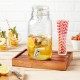 Olympia drankdispenser met tekst en klemdeksel 3,6ltr