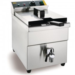 Buffalo enkele inductiefriteuse 7,5ltr