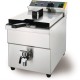 Buffalo enkele inductiefriteuse 7,5ltr