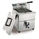 Buffalo enkele inductiefriteuse 7,5ltr
