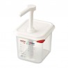 Araven sausdispenser GN 1/6 transparant 2,6L