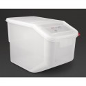 Araven transparante ingrediëntenbak 50L